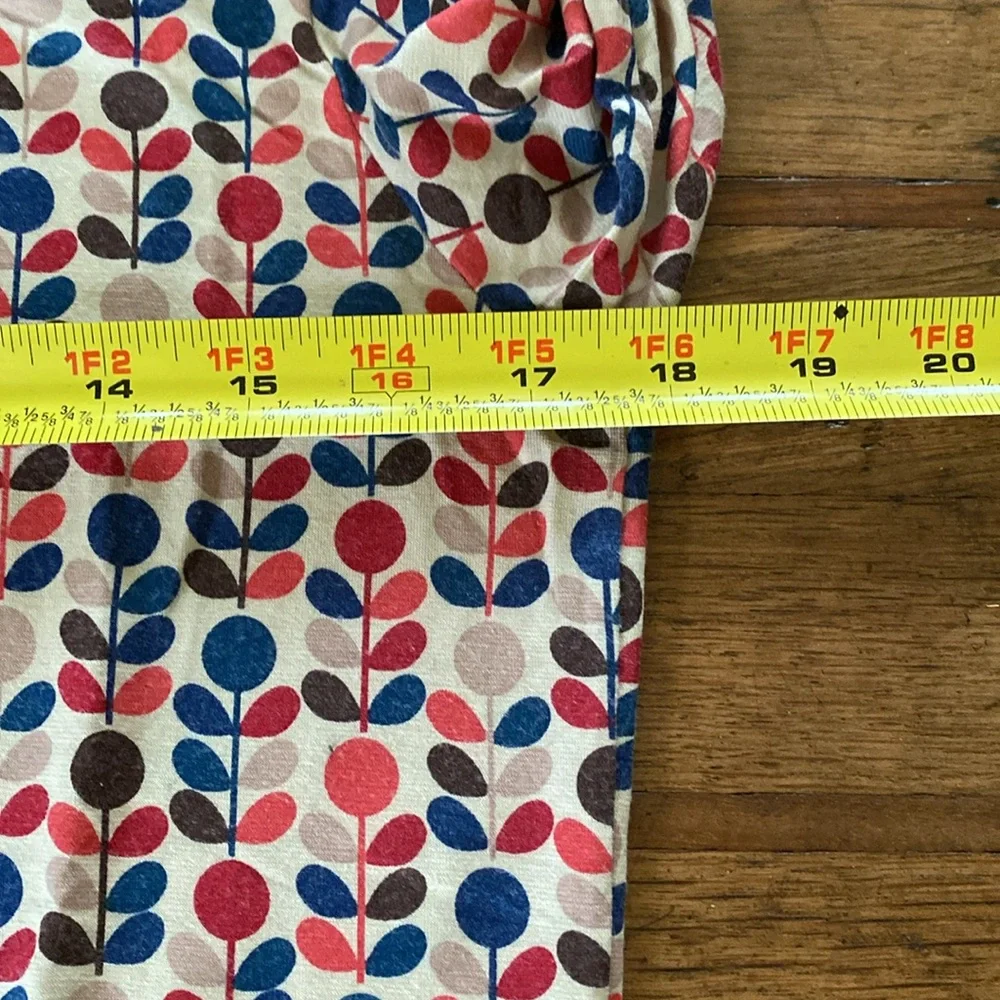 Uniqlo + Orla Kiely Mock Turtleneck long Sleeve Heattech size XL - Picture 5 of 6